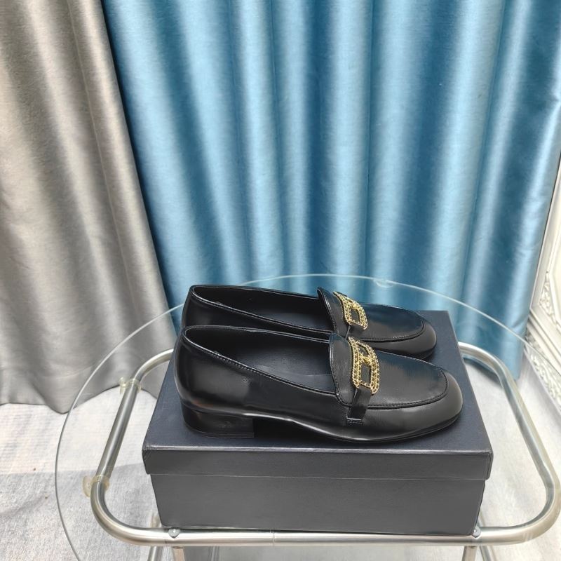 Ch*el leather shoes